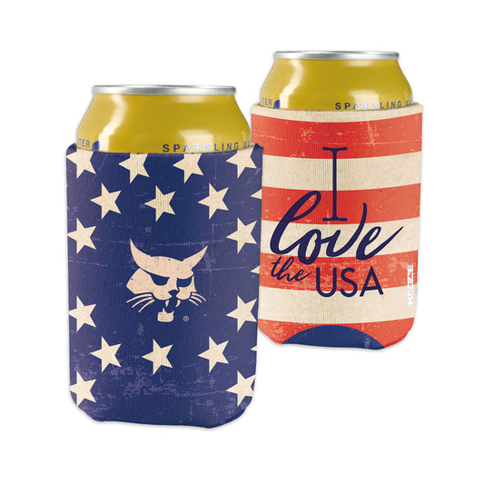 Bobcat - Americana Can Koozie - XVZ0059