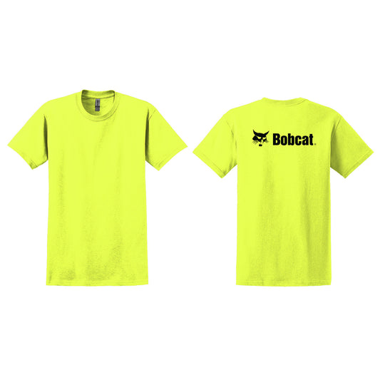 Bobcat - Safety T-Shirt, Green - XVZ0175