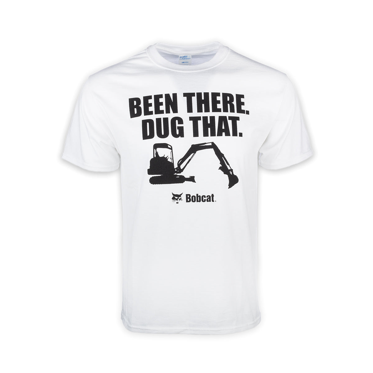 Bobcat - Dug That T-Shirt - White - XVZ0253