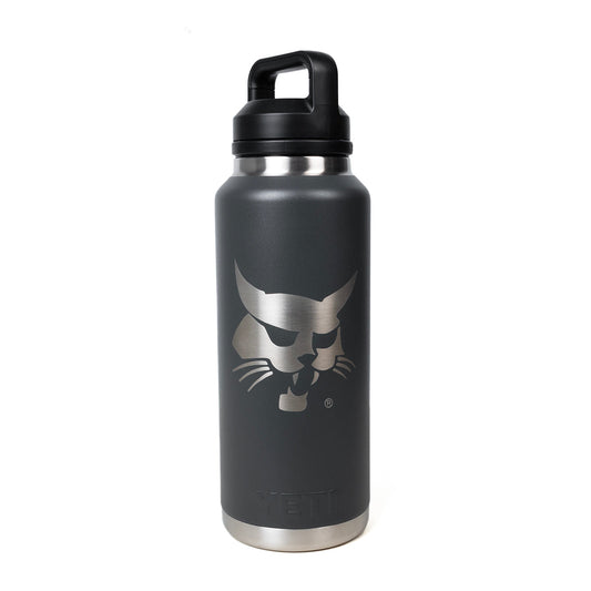 Bobcat - Yeti Rambler 46 oz. Bottle - Charcoal - XVZ0258
