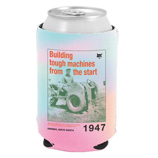 Bobcat - Tan 1947 Can Cooler - XVZ0419